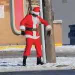 Papai Noel dançando